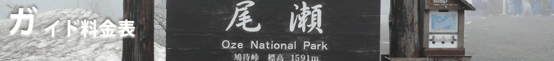 ガイド料金表